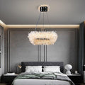 Rock Crystal Square Modern Chandelier - Camilalamps - CA10543