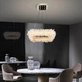 Rock Crystal Square Modern Chandelier - Camilalamps - CA10543