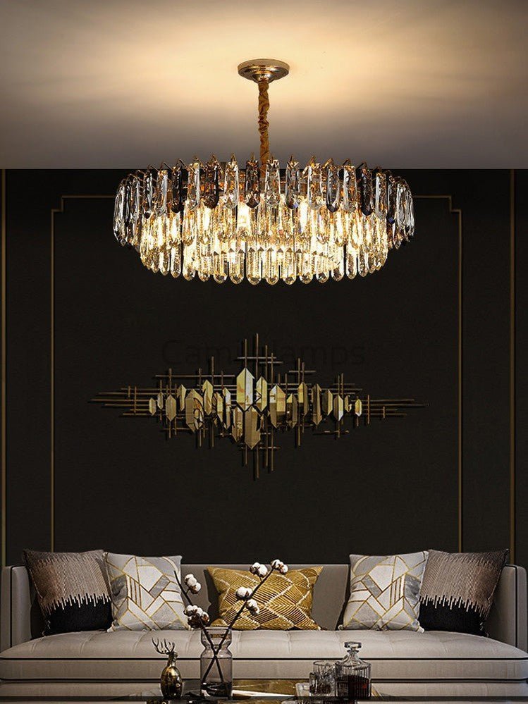 Rosalind Modern Crystal Chandelier - Camilalamps - Ca-1a-1395