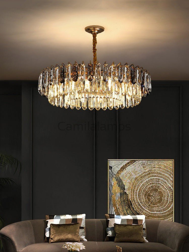 Rosalind Modern Crystal Chandelier - Camilalamps - Ca-1a-1395