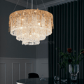 Round Multiple Tier Crystal Chandelier - Camilalamps - ILC0551