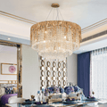 Round Multiple Tier Crystal Chandelier - Camilalamps - ILC0550