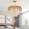Round Multiple Tier Crystal Chandelier - Camilalamps - ILC0550