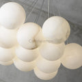 Rowena Alabaster Globe Art Chandelier - Camilalamps - CAM - RO - 2