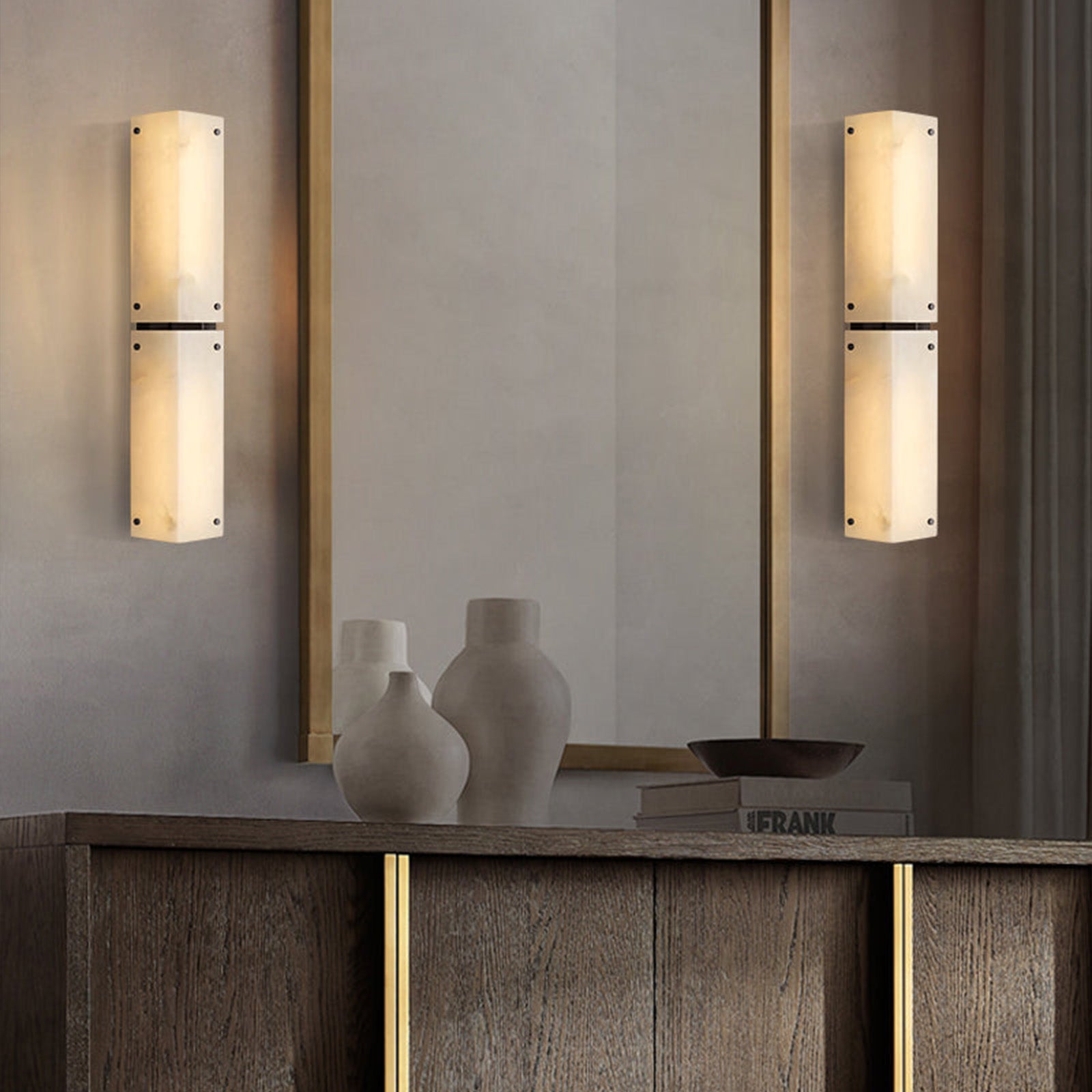 Roynard Alabaster Wall Sconce Light - Camilalamps - CAARHWS - 2561304