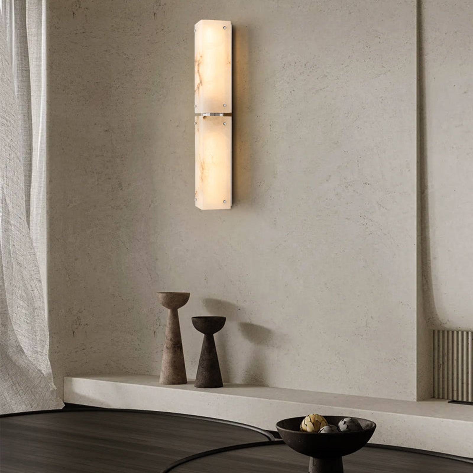 Roynard Alabaster Wall Sconce Light - Camilalamps - CAARHWS - 2561304