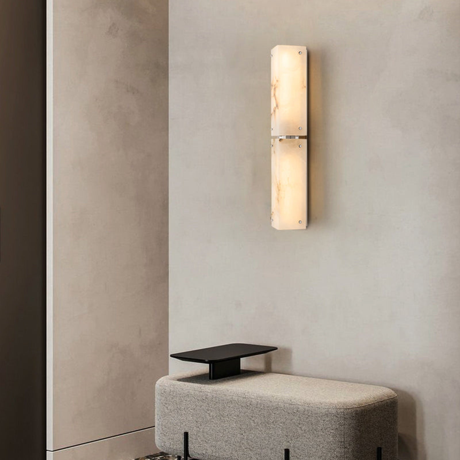 Roynard Alabaster Wall Sconce Light - Camilalamps - CAARHWS - 2561304