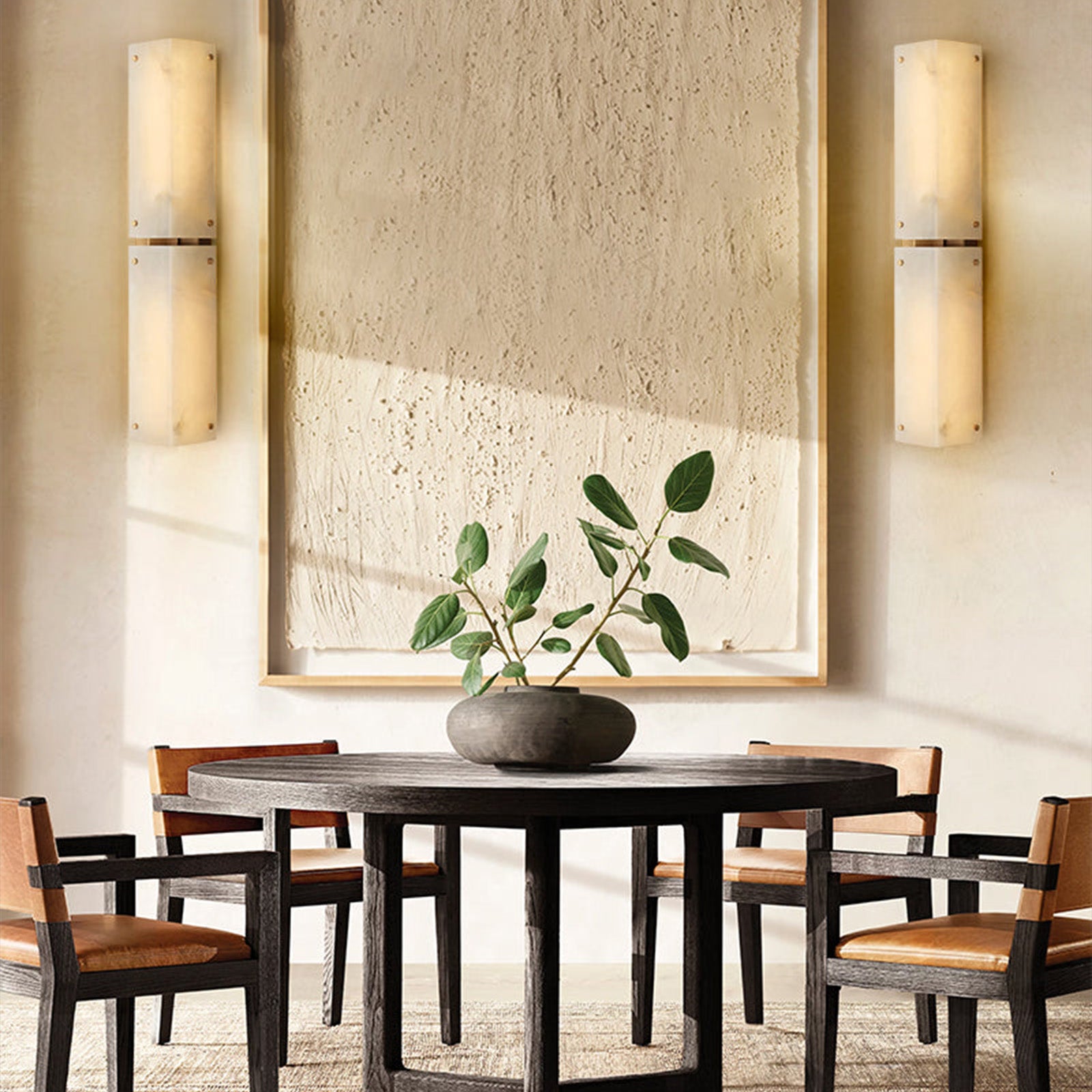 Roynard Alabaster Wall Sconce Light - Camilalamps - CAARHWS - 2561304