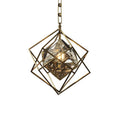 Rubik's cube Crystal Pendant Light Brass - Camilalamps - CA - PENDANT - 0284