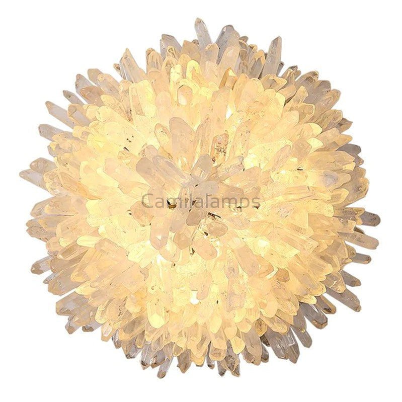 Ruby Modern Rock Crystal Wall Sconce - Camilalamps - CAM - RU - 1454