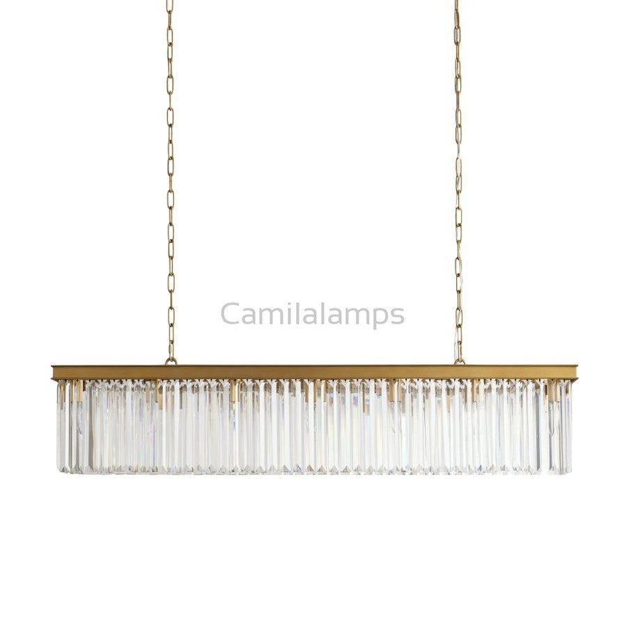 Ryan Rectangular Chandelier - Camilalamps - Ca-1BTR-116