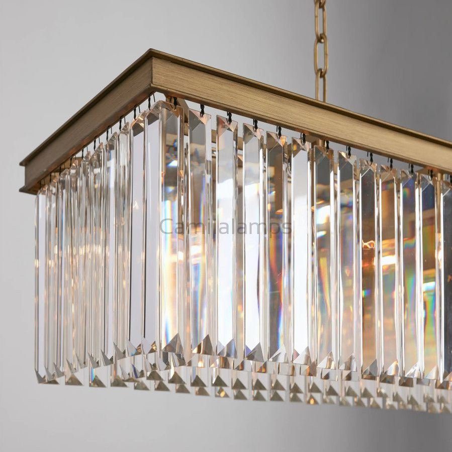 Ryan Rectangular Chandelier - Camilalamps - Ca-1BTR-116