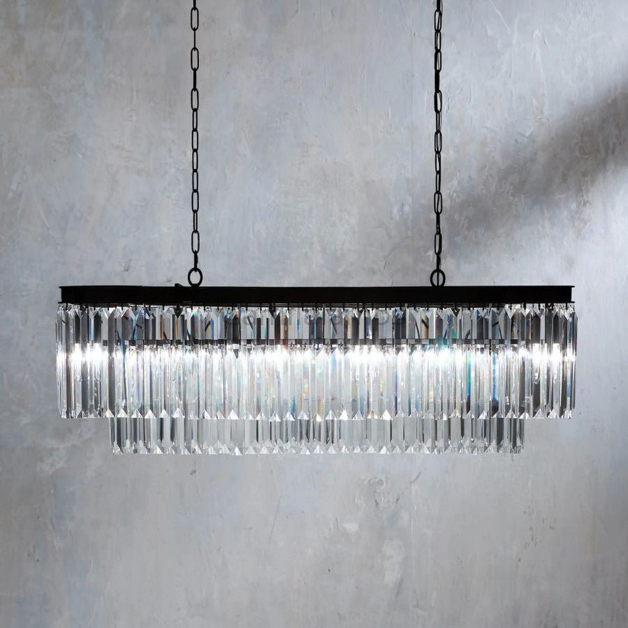 Ryan Tiered Rectangular Chandelier - Camilalamps - Ca-1BTR-108