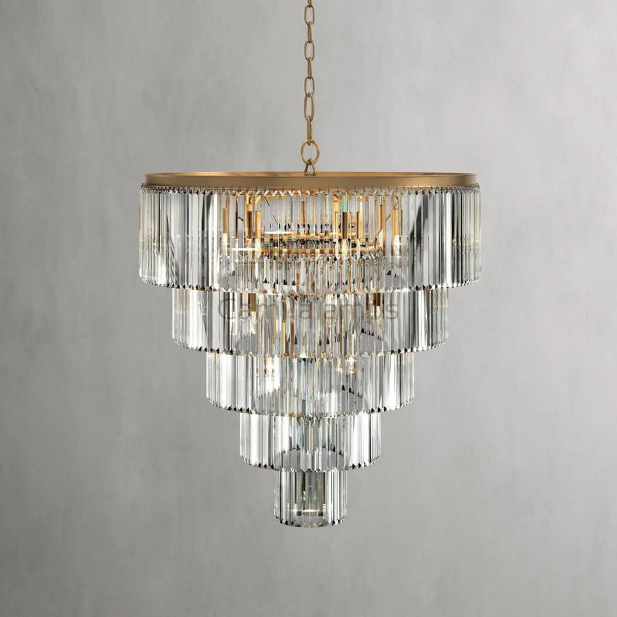 Ryan Tiered Round Chandelier - Camilalamps - CA - BTR - 01