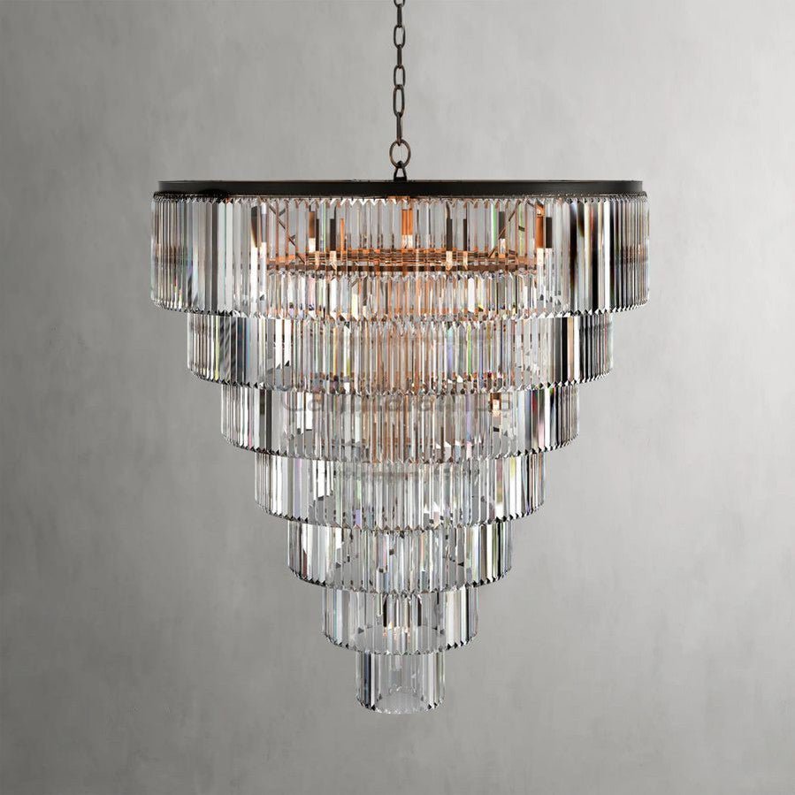 Ryan Tiered Round Chandelier - Camilalamps - Ca-1BTR-104