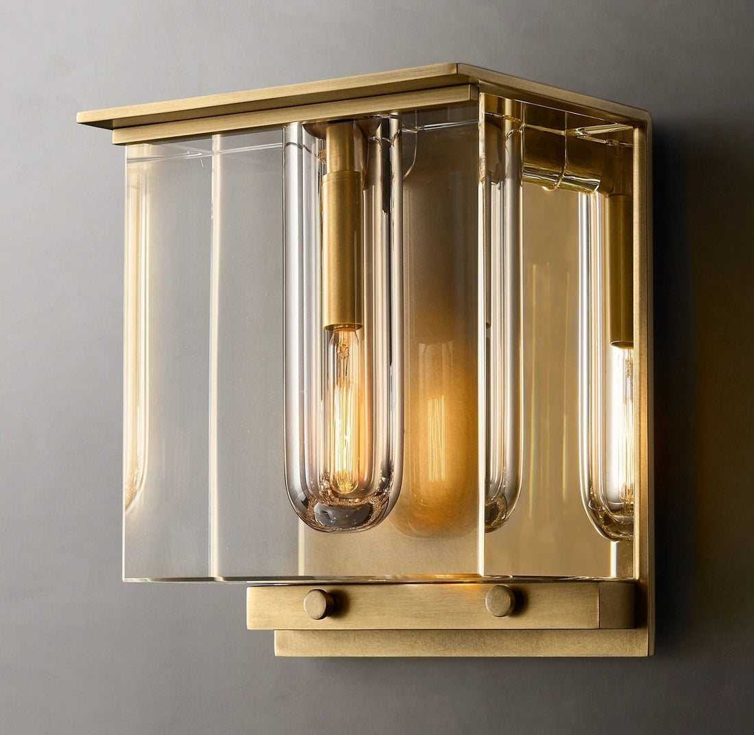 Savilen Cube Sconce 9" - Camilalamps - CAARHWS - 2561101