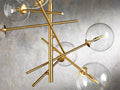Sayre Round Clear Glass Globe Dispersing Chandelier - Camilalamps - syvb - 3