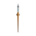 Solitude LED Wall Light in Aged Brass (70-Inch).