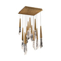 Solitude Square LED Multi Pendant Light.