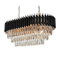 Sheila Oval Crystal Chandelier - Camilalamps - Ca-1a-1608