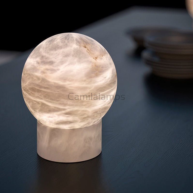 Shumu Alabaster Table Lamp - Camilalamps - Shumu - 903 - 1