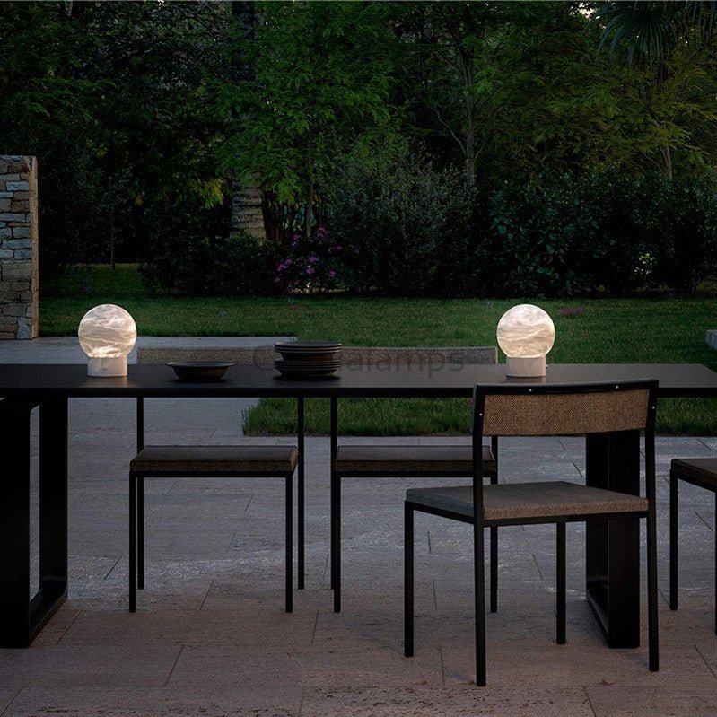 Shumu Alabaster Table Lamp - Camilalamps - Shumu - 903 - 1