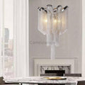 Sienna Aluminum Chain Modern Tassel Chandelier - Camilalamps - CaC-1SI-103
