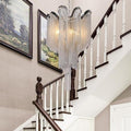 Sienna Aluminum Chain Modern Tassel Chandelier - Camilalamps - CaC-1SI-103