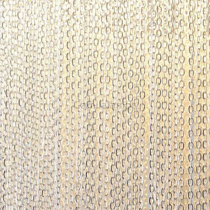 Sienna Aluminum Chain Modern Tassel Pendant Light - Camilalamps - CAM - SI - 02