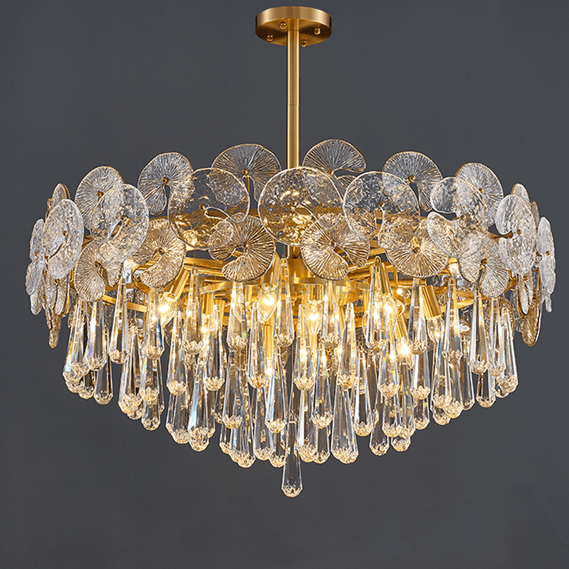 Silverdew Postmodern Crystal Chandelier - Camilalamps - ILM0336