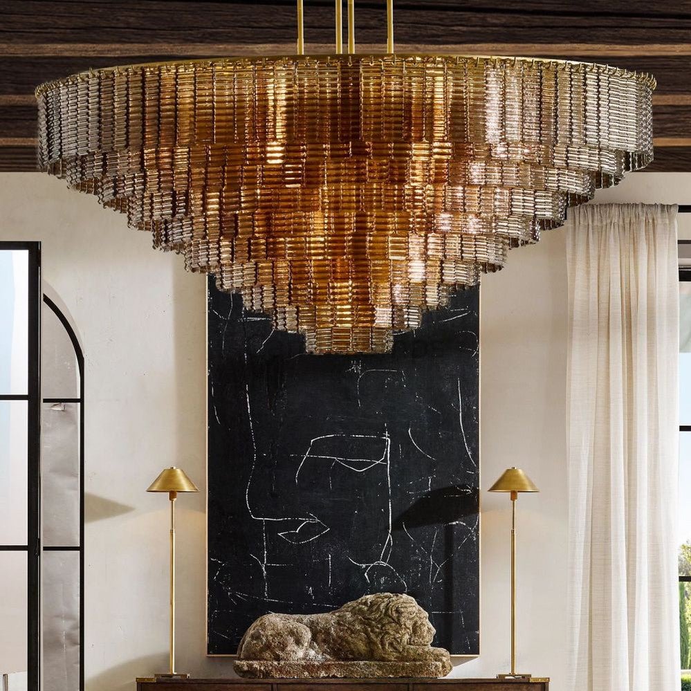 Sirena Round Chandelier - Camilalamps - CA - SBSX0524 - 79