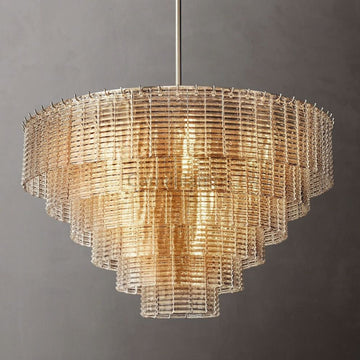 Sirena Round Chandelier - Camilalamps - Ca-1SBSX0524-170