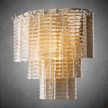 Sirene Smoke Glass Wall Sconce( customized size) - Camilalamps - CAA - 10042A8