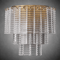 Sirene Smoke Glass Wall Sconce( customized size) - Camilalamps - CAA - 10042A8
