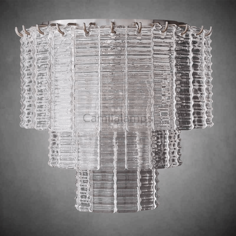 Sirene Smoke Glass Wall Sconce( customized size) - Camilalamps - CAA - 10043A0