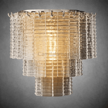 Sirene Smoke Glass Wall Sconce( customized size) - Camilalamps - CAA - 10042A8