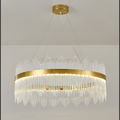 Skylar Round Glass Chandelier - Camilalamps - ILC0605