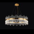 Skylar Round Glass Chandelier - Camilalamps - ILC0605