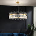 Skylar Round Glass Chandelier - Camilalamps - ILC0605
