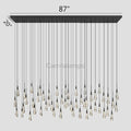 Solitaire Linear Chandelier 37
