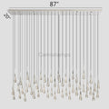 Solitaire Linear Chandelier 37