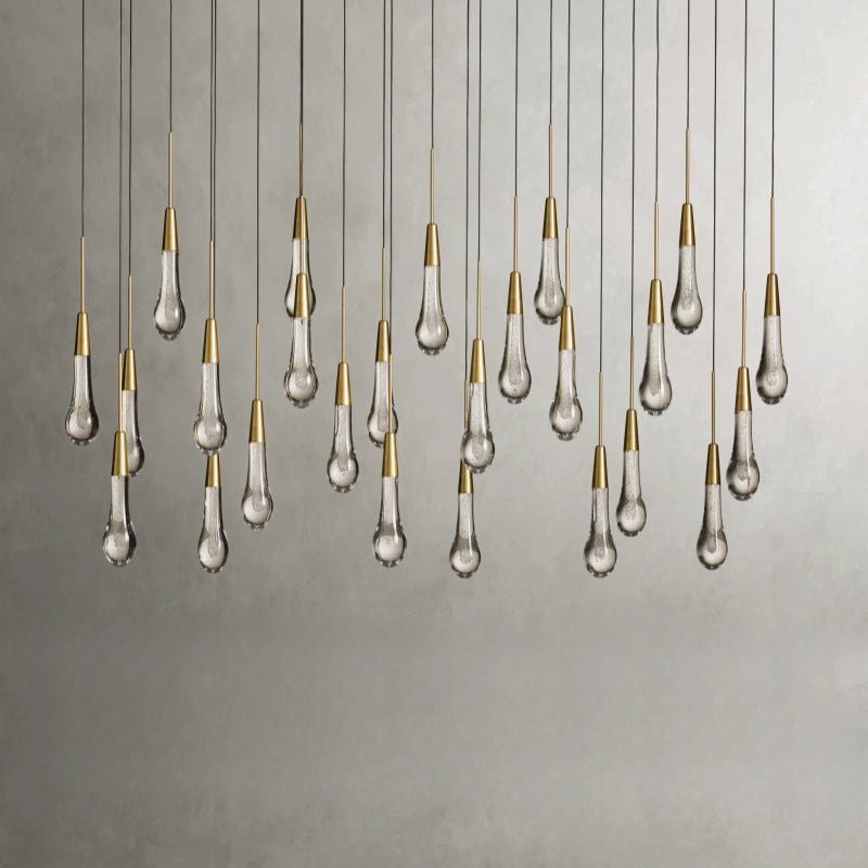 Solitaire Linear Chandelier 37"50"60"70"87"120" - Camilalamps - Soli50 - 1