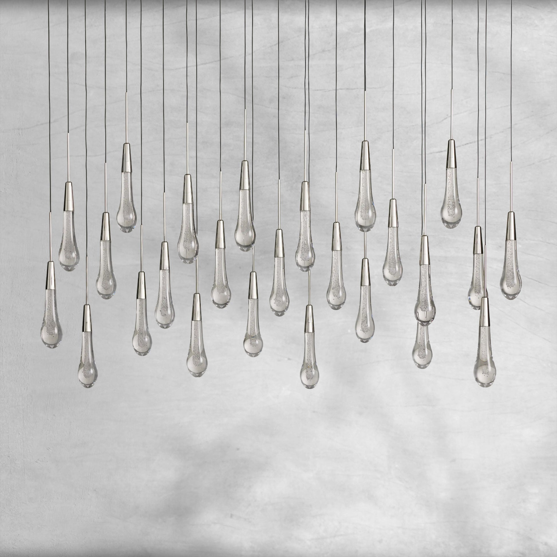 Solitaire Linear Chandelier 37"50"60"70"87"120" - Camilalamps - CAA - 10020A2