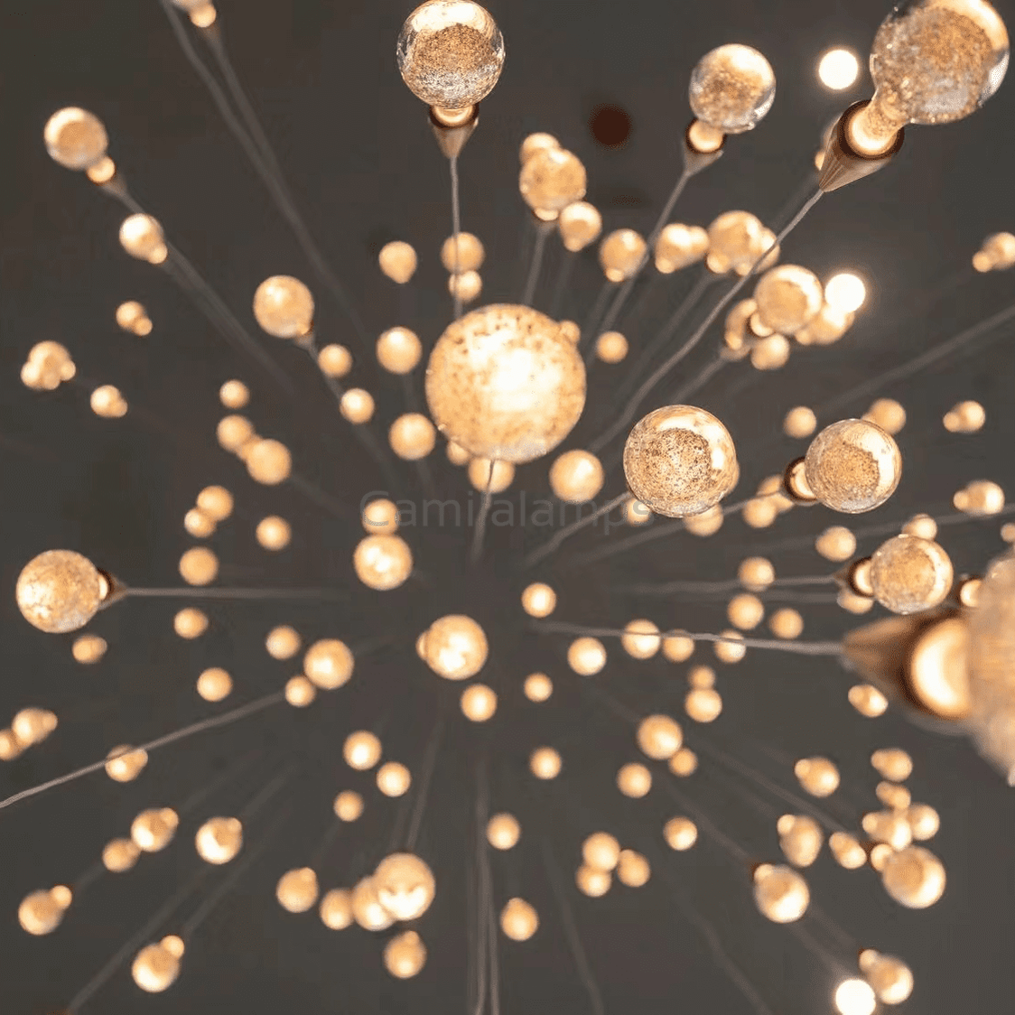 Solitaire Linear Chandelier 37"50"60"70"87"120" - Camilalamps - Soli50 - 2