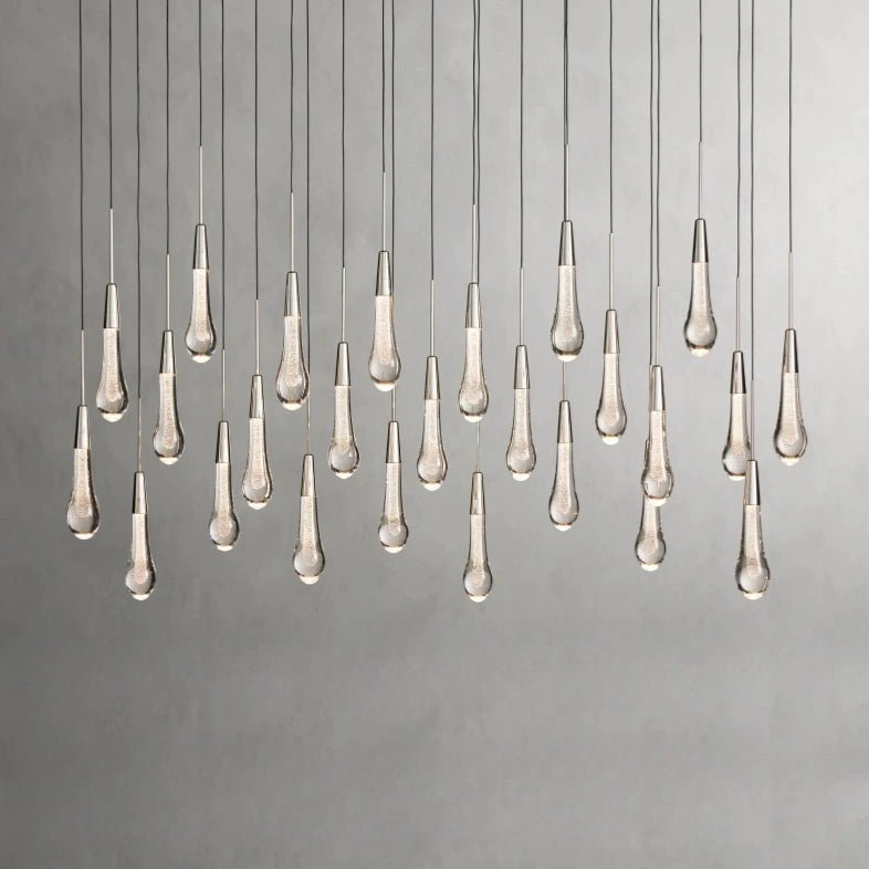 Solitaire Linear Chandelier 37"50"60"70"87"120" - Camilalamps - Soli50 - 3