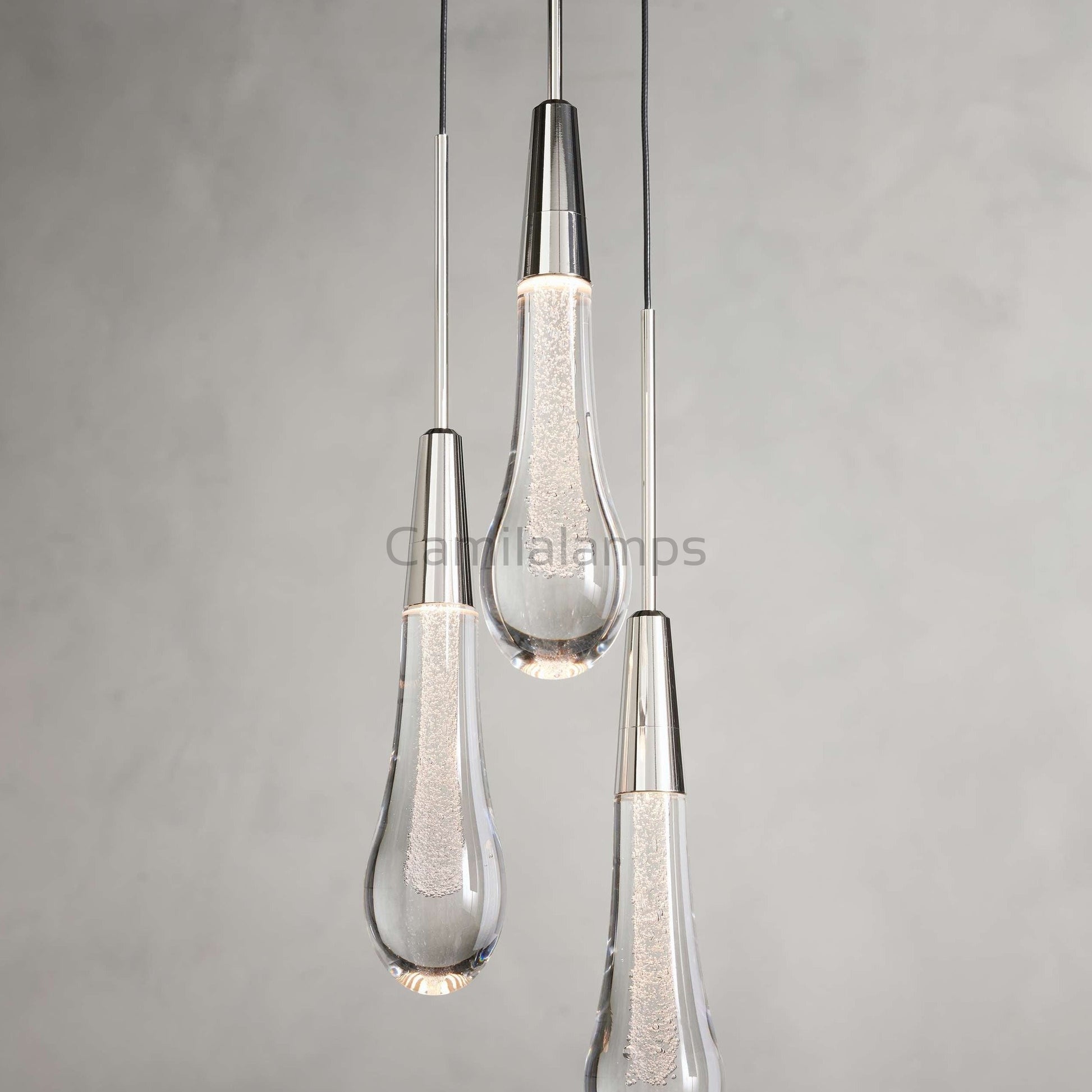 Solitaire Single Light /3 - light Pendant - Camilalamps - CA - SLP - 3 - 2
