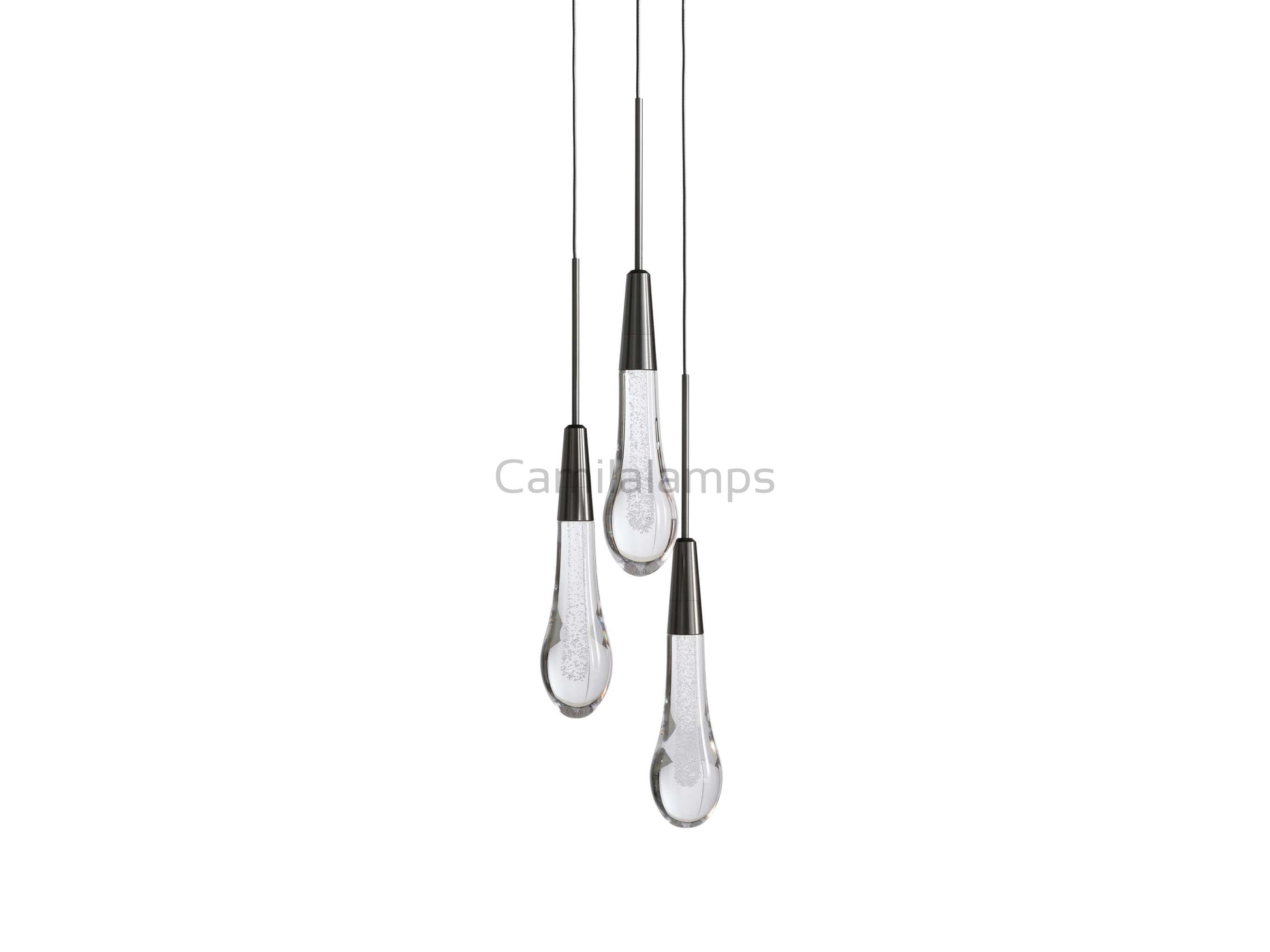 Solitaire Single Light /3 - light Pendant - Camilalamps - CA - SLP - 3 - 2