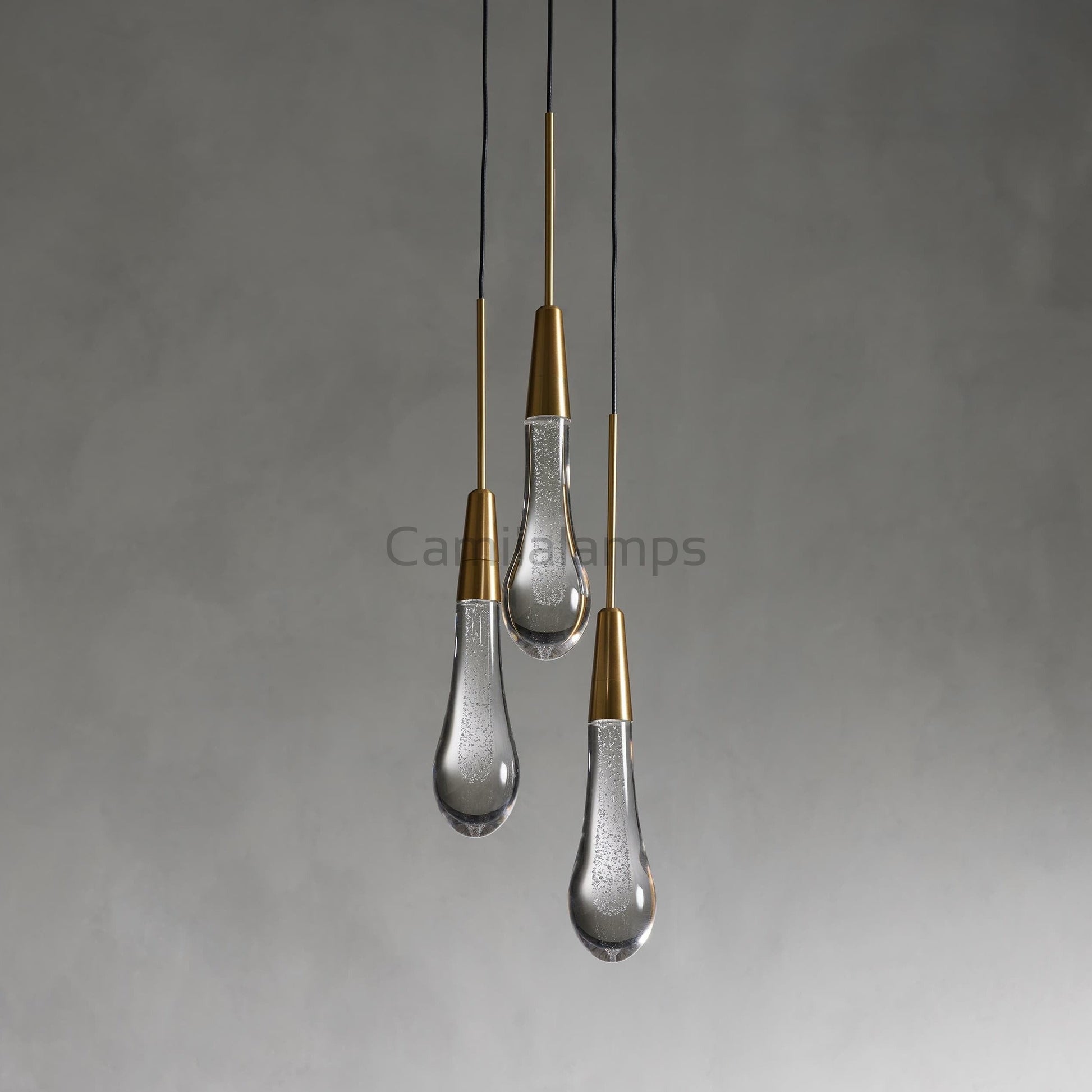 Solitaire Single Light /3 - light Pendant - Camilalamps - CA - SLP - 3 - 1