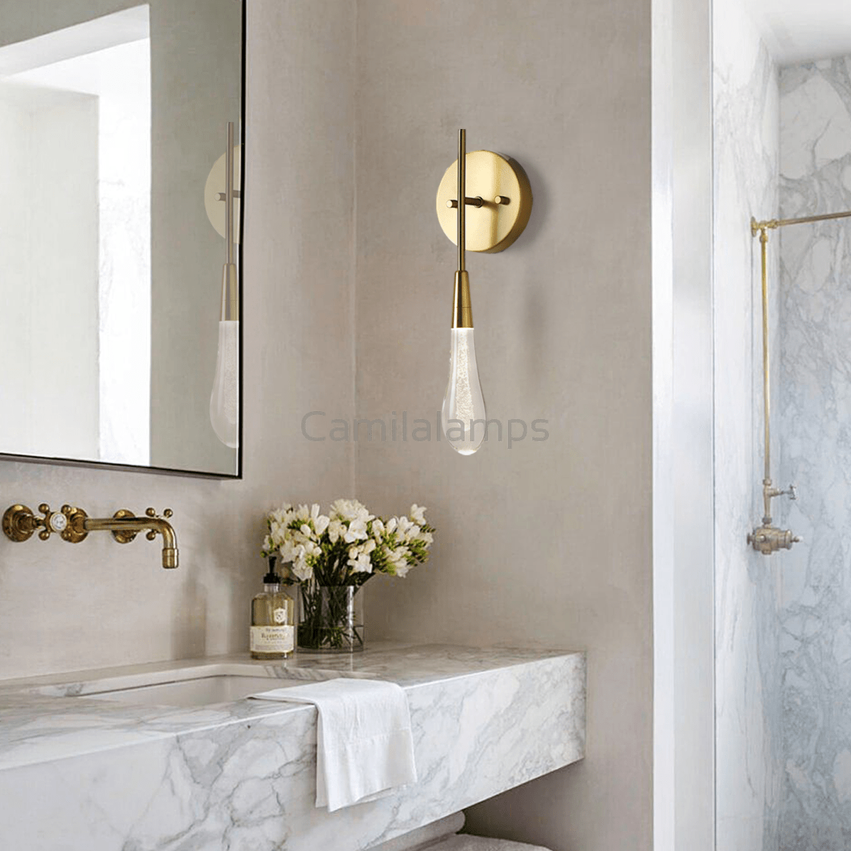 Solitaire Wall Sconce 5"W - Camilalamps - Soli5 - 1