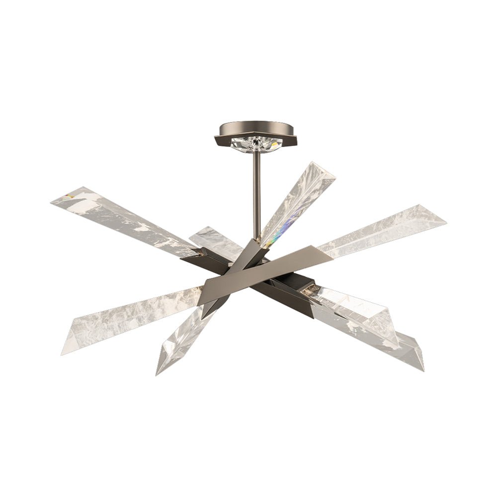 Solitude LED Semi Flush Mount Ceiling Light - Camilalamps - CA - 31428 - AN